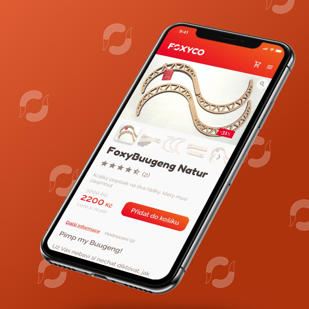 Foxyco web redesign